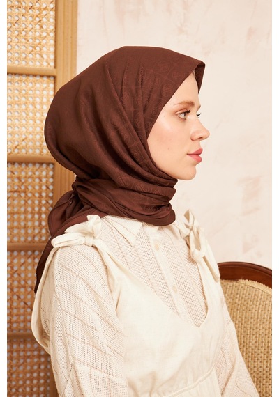 Pierre Cardin Cotton Eşarp - 1030400-931 Kahve - Kahve