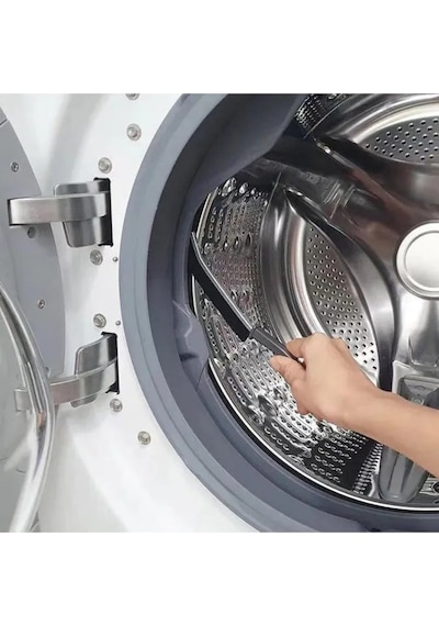 İndecor Houseware 3 Adet Çok Amaçlı Multi İnce Temizlik Fırçası Derz Arası Banyo Mutfak Lavabo Temizleme Fırçası Beyaz