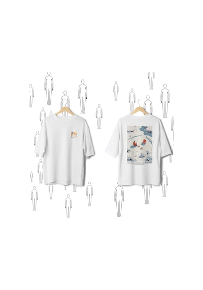 Isalone Serisi No:2 T-shirt - Beyaz