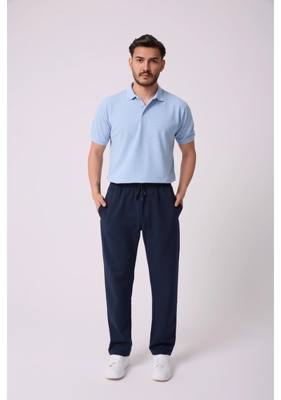 Defys Erkek Beli Lastikli Düz Paça Cepli Regular Fit Pantolon Lacivert - 747388787 Lacivert Defys Erkek Beli Lastikli Düz Paça Cepli Regular Fit Pantolon Lacivert - 747388787 Lacivert