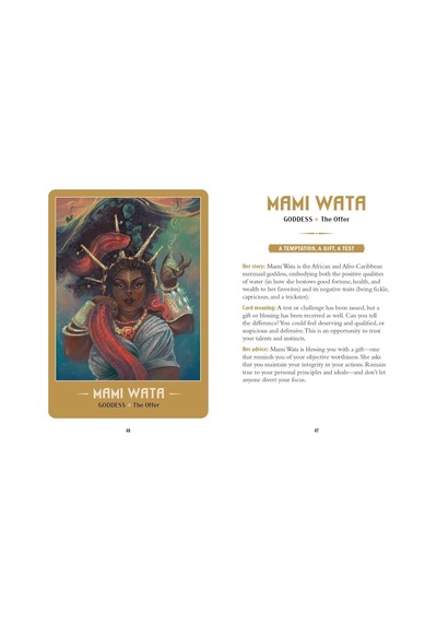 The Women Of Myth Oracle Deck: Guidance And Insight From The Divine And Diverse Feminine