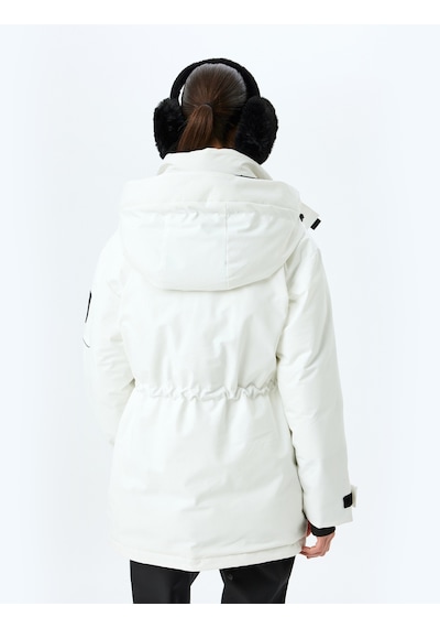 Koton Anorak Mont Kapüşonlu Fermuarlı Cep Detaylı Etiket Baskılı Beli Lastikli Su Geçirmez Kırık Beyaz 5wal00038ıw Ekru Koton Anorak Mont Kapüşonlu Fermuarlı Cep Detaylı Etiket Baskılı Beli Lastikli Su Geçirmez Kırık Beyaz 5wal00038ıw Ekru