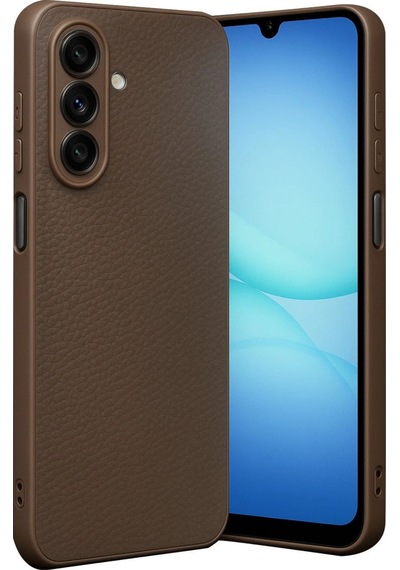 Samsung Galaxy A17 5g Thermax Silikon Kılıf - Kahverengi