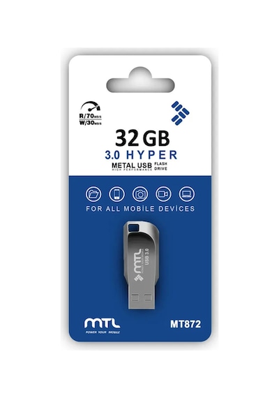 32 Gb Usb 3.0 Hızlı Usb Flash Bellek Metal Gövdeli Yüksek