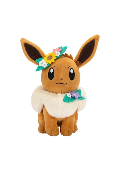 Pokemon Pelüş Figür 20 Cm Bahar Serisi Pkw3667 - Eevee Çok Renkli
