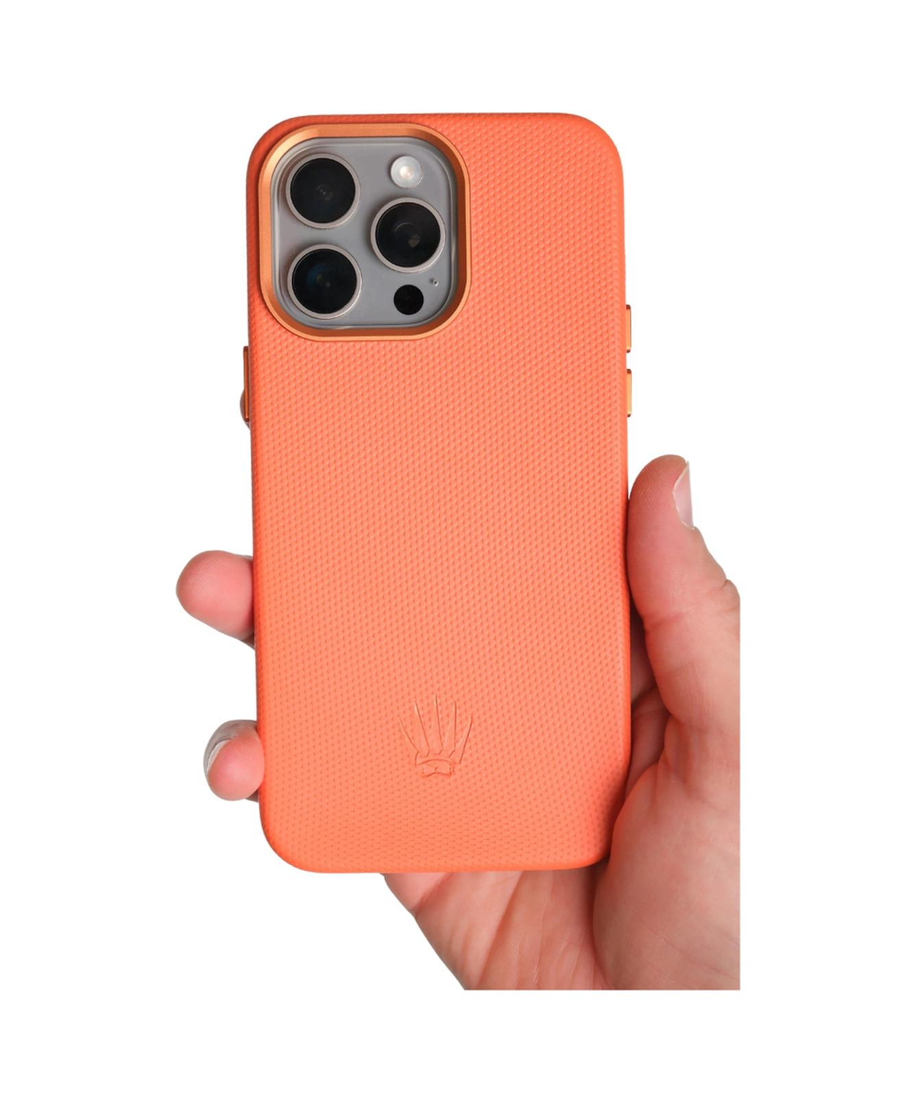 Liora Apple Uyumlu iPhone 15 Turuncu Manyetik Kılıf Turuncu