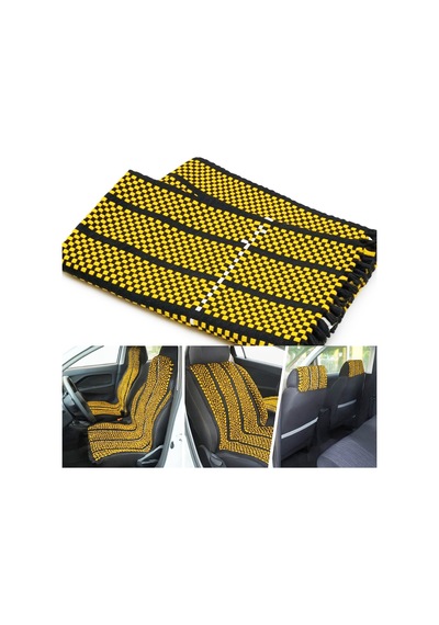 Oto Koltuk Kılıfı Kilim 2 Parça Geçme Üniversal Terletmez %100 El Dokuması Dayanıklı Yıkanabilir Kaliteli Kumaş Fa1-662