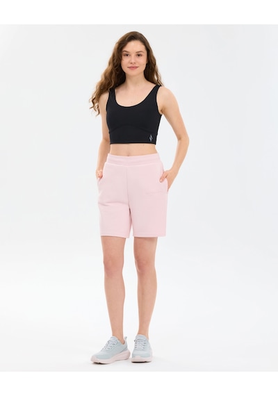 Skechers W Essential 5 Inch Sweat Short Sweat Short Kadın Pembe Şort S2610001-0441