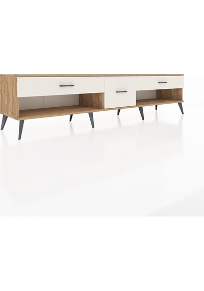 Hyperion Tv Ünitesi 3 Çekmeceli 220x44x51 Çam-aytaşı Aytası/aytası - Atlas Çam