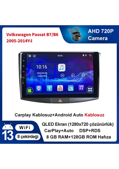 Volkswagen Passat B7 Multimedya 8-128 Gb Navigasyon