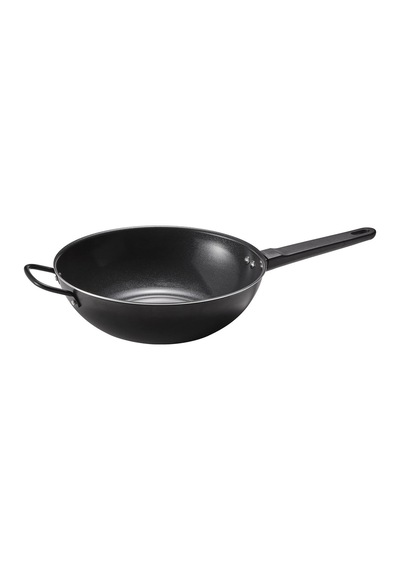 Wok Tava, Yapışmaz Kaplama-siyah, 28 Cm