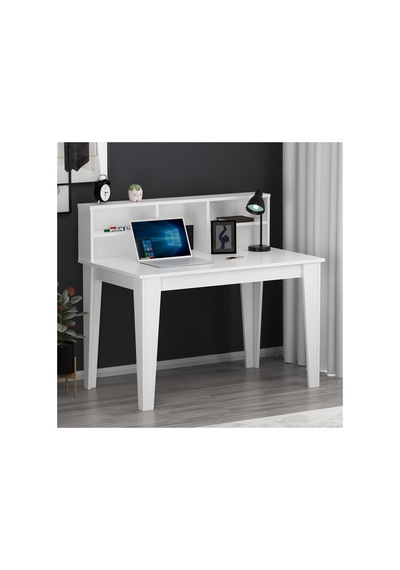 Liora Plus Beyaz Çalışma Masası