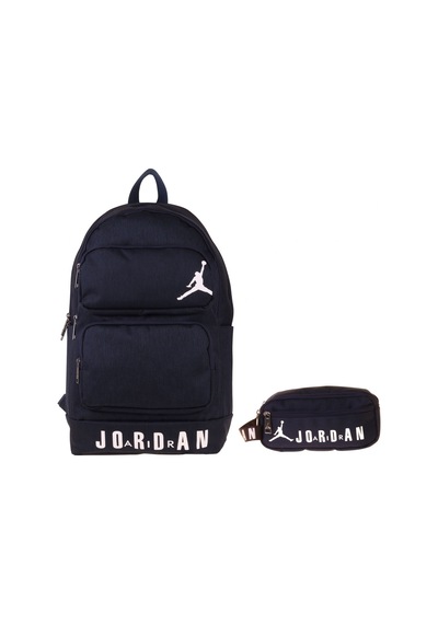 Jordan Air Cleveland Navy Blue Lacivert İkili Sırt Çantası Ve Kalemlik Seti - Erkek Çocuk - Setja-q3172c