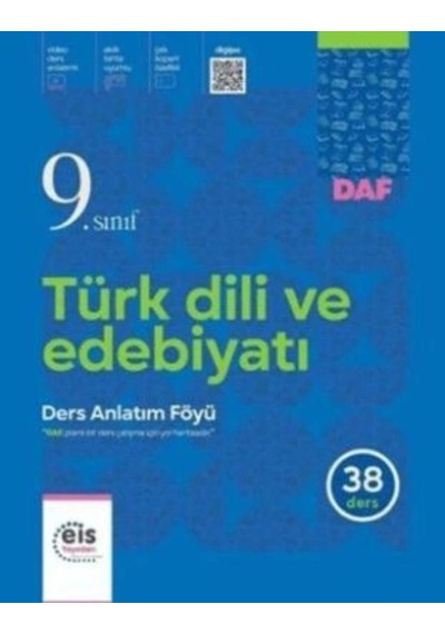 Eis 9.sınıf Türk Dili Edebiyatı Ders Anlatım Föyü 38 Föy