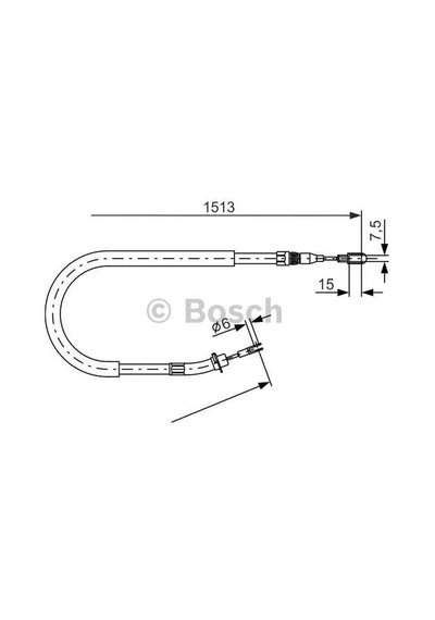 BOSCH 1987477852 El Fren Teli Sağ Sol Sprinter Lt28-35 97-