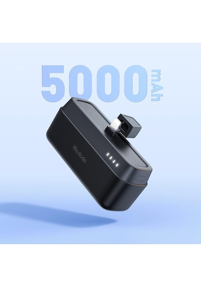 Mcdodo MC-6282 20W 5000 mAh Lightning Powerbank Siyah