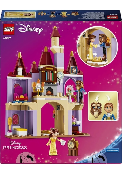 LEGO® ǀ Disney Princess Güzel ve Çirkin’in Büyülü Şatosu 43289 – 5 Yaş Üzeri için 4 Karakter İçeren Oyuncak Yapım Seti (254 Parça)