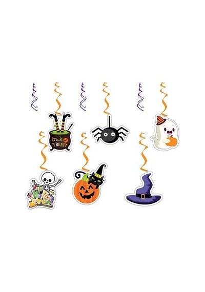 Halloween 6'lı Tavan Süs