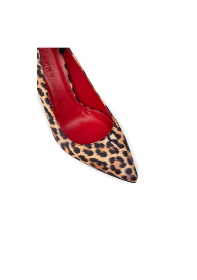 Deery Kadın Leopar Desenli Stiletto Topuklu Ayakkabı - P4539zlprm01 Kahverengi