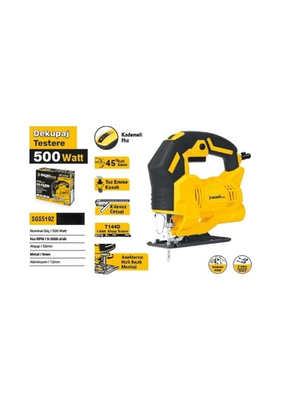 Sgs Dekupaj 500 Watt Sgs5192