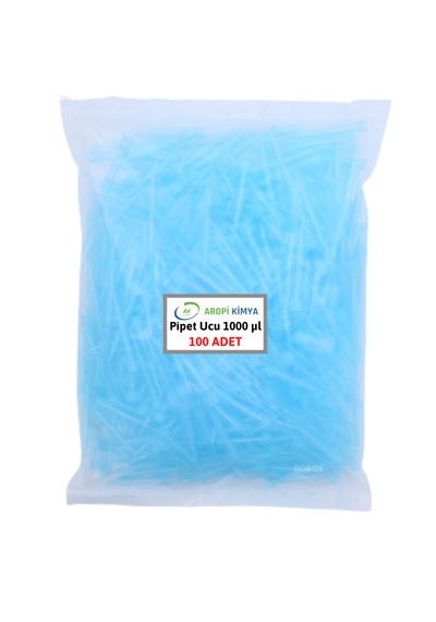 Aropi Pipet Ucu 1000 Μl Mavi -100 Adet / Paket