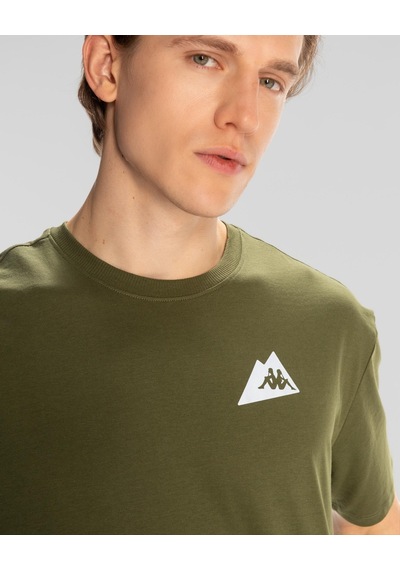Kappa Kunio Erkek T-shirt-haki Haki