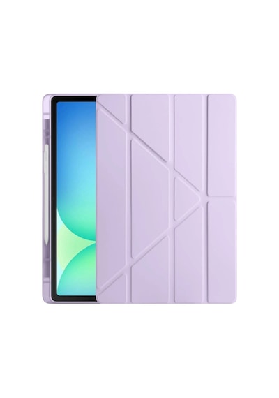 Huawei Honor Pad X9 11.5 Kılıf Kalemlikli Mars Tablet Kılıfı - Lavender İtdark36667