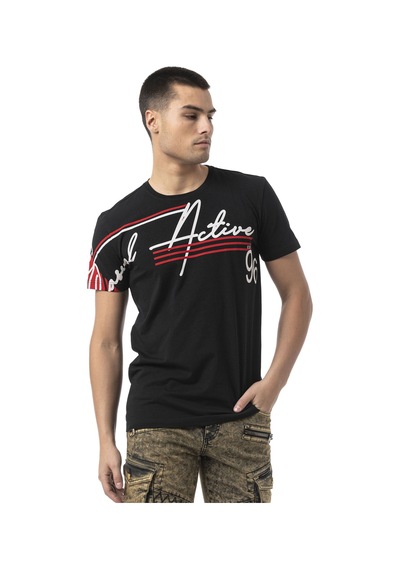 Cipo & Baxx Ct796 King Mode Activated Erkek T-shirt L