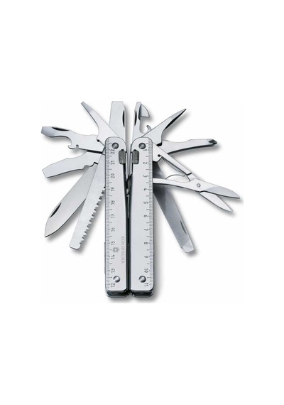 Victorinox Kamp 3.0327.N Swisstool X (Naylon Kılıflı) Gümüş