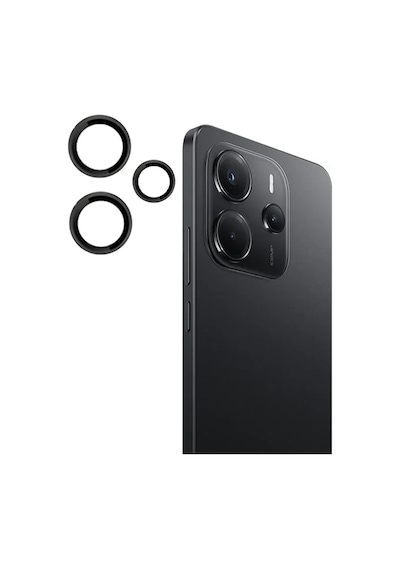 Joko Xiaomi Redmi Note 14 4g Pvd Metal Kamera Lens - Siyah Belirtilmemiş