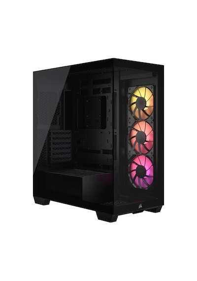 3500x Argb Siyah 4x120mm Fan Temperli Cam Usb 3.2 Rm850e 850w 80+ Gold Mid Tower E-atx Kasa