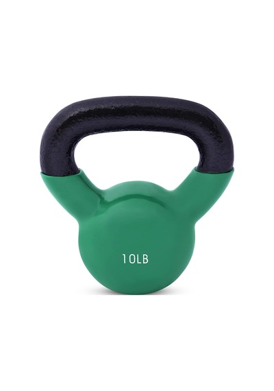 Jfıt Kettlebell Weights Vinyl Coated Iron - 12 Size Options, 5lbs-50lbs - Coated For Floor And Equipment Protection, Noi