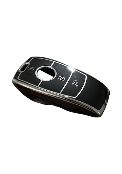 Autohan Keys Smart Anahtar Kılıfı, Fbs4 Tip, 4 Buton, Siyah-gümüş, 2017-2020 Model Uyumlu, Nano Teknoloji