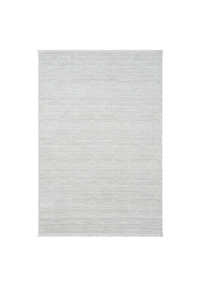 Mariesse Home Bambu Dokulu Modern Sık Dokuma Koridor Kesme Yolluk Dokuma Makine Halısı Bej