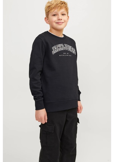 Jack & Jones Çocuk Jjecaleb Sweatshirt SIYAH
