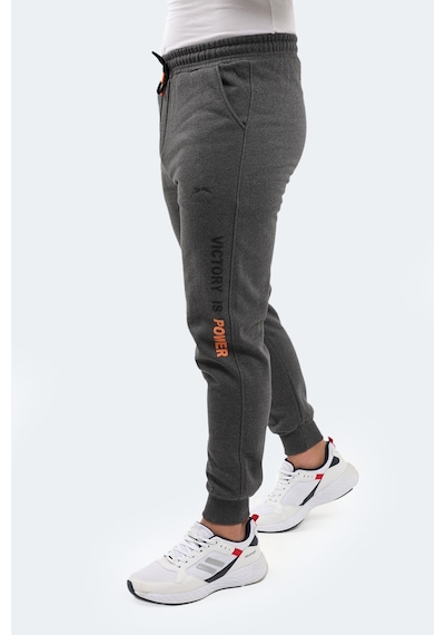 Slazenger NAHAL I Erkek Cepli Siyah Eşofman Altı