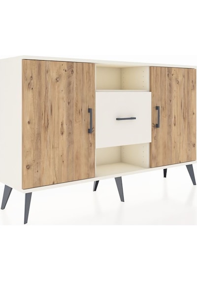 Arges Konsol 3 Raflı Tek Çekmeceli 2 Kapaklı 132x30x83 Aytaşı-çam/aytaşı Çam/aytaşı Arges Konsol 3 Raflı Tek Çekmeceli 2 Kapaklı 132x30x83 Aytaşı-çam/aytaşı Çam/aytaşı