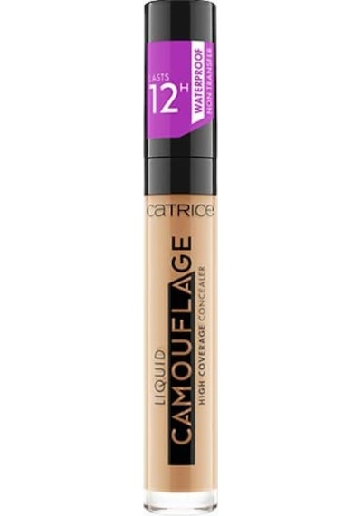 Catrice Liquid Camouflage High Coverage Concealer Suya Dayanıklı, Vegan, 5 Ml Kapatıcı Latte Mac 6