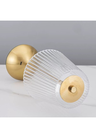 Mien Dokunmatik Şarjlı Masa Lambası Modern Şık Tasarım 30 Cm Altın