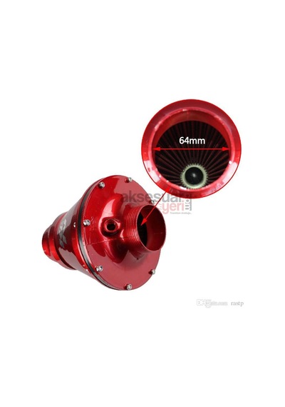 K&n Kn Performans Artırıcı Apollo Tip Açık Hava Filtresi 6.5cm Kırmızı Renk - Yüksek Performans