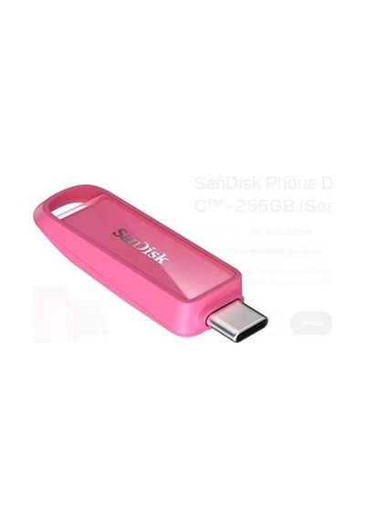 Sandisk Sdıxs0n-256g-gn6ng 256gb Phone Drive With Usb-c-128gb Seastar Pink Flash Bellek Kdo