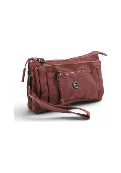 Baginn Paraşüt Kumaş Mini Çapraz Askılı Kadın Telefon Çantası Yağmur Geçirmez El Askılı Çanta 20 12 Cm Kiremit