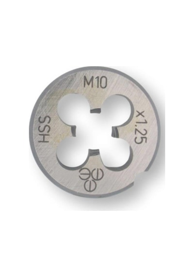 Mte M10 X 1.25 Pafta İnce Vidalı Hss Dın 223/b