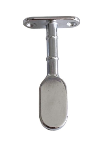 Oval Ayaklı Kapalı Askı Borusu Flanşı Mobilya Oval Boru Flanşı 8 Adet İç Ölçüleri En:15mm Boy:25mm