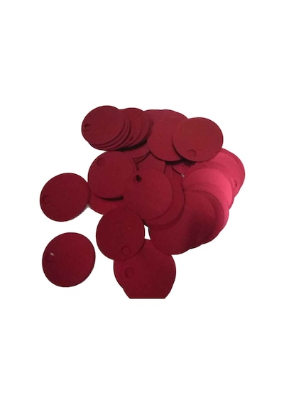 Angel Çanta Aksesuar Bordo 3 Cm Çapında Pul