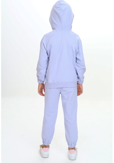 Toontoy Kids Toontoy Kız Çocuk 2'li Takım Kapüşonlu Cepli Reglan Kol Sweatshirt & Beli Paçası Lastikli Cepli Jogger Eşofman Altı - 2 İplik Açık Lila Toontoy Kids Toontoy Kız Çocuk 2'li Takım Kapüşonlu Cepli Reglan Kol Sweatshirt & Beli Paçası Lastikli Cepli Jogger Eşofman Altı - 2 İplik Açık Lila