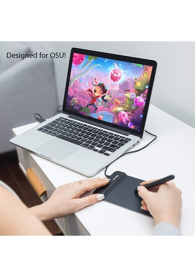 Xp-pen G430s - Grafik Tablet, Pasif Kapasitif Kalem 8192 Seviyeler, Boyutu 4 X 3 İnç, Osu Çizim İmza Oynamak İçin