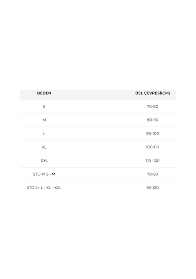 Lumbosakral Korse 26cm Bel Fıtığı, Sakralizasyonda Ve Lumbalizasyonda Bej