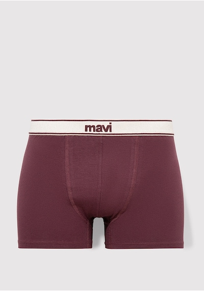 Mavi - Bordo Basic Boxer 092463-34965 Bordo