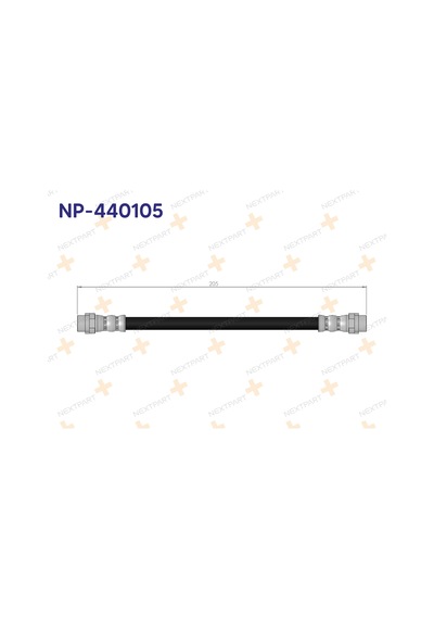 Nextpart Fren Hortumu Arka Passat 1995-2004 A4 1995-2004 Super B 2001-2008 Np-440105